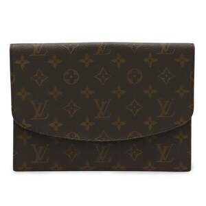 LOUIS VUITTON Authentic Brown Monogram Pochette Pouch